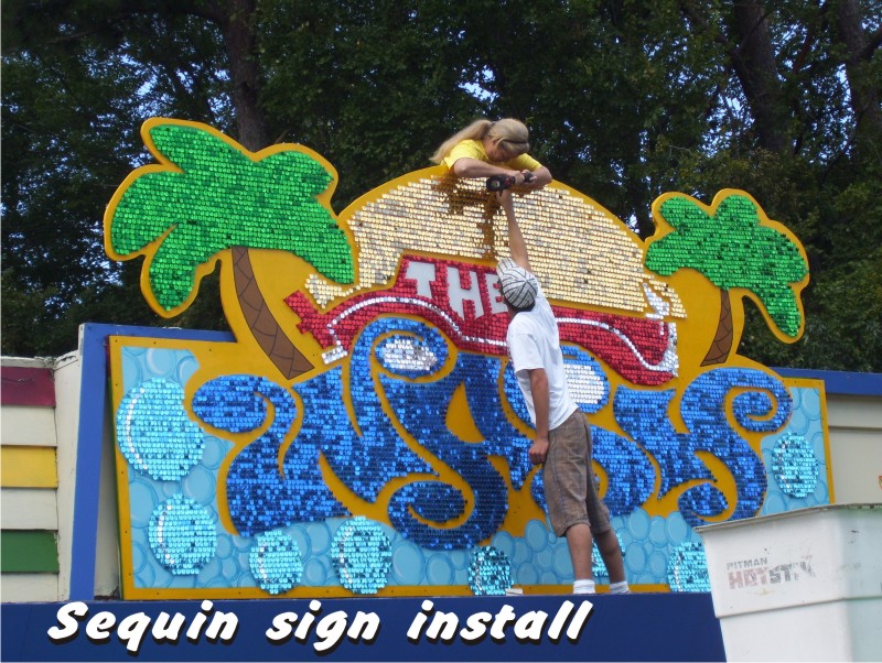 Sequin Sign