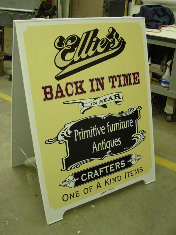 Sidewalk sign MDO