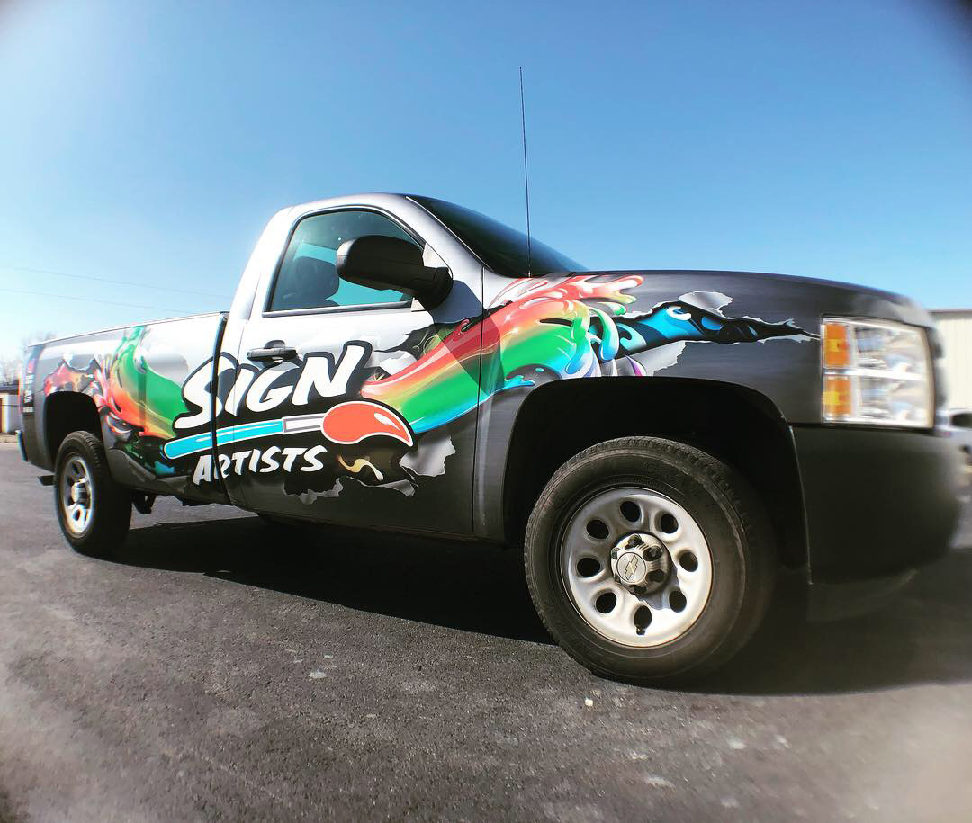 Sign Artist's Shop Truck