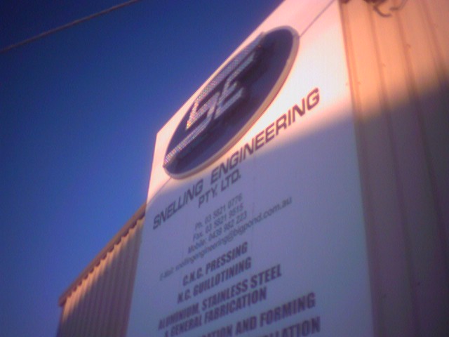 Snelling Engineering Sign Installed