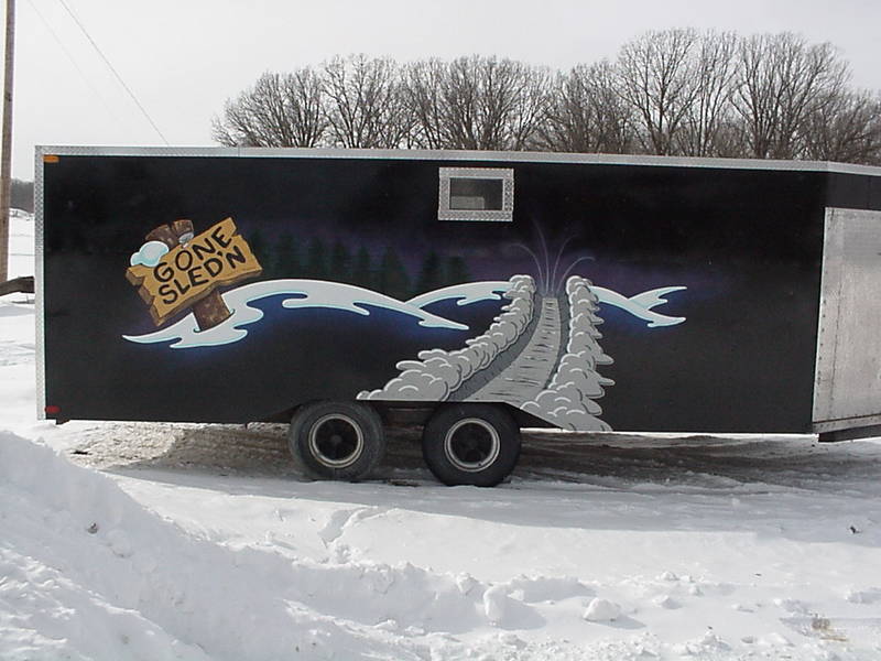 Snowmobile Trailer