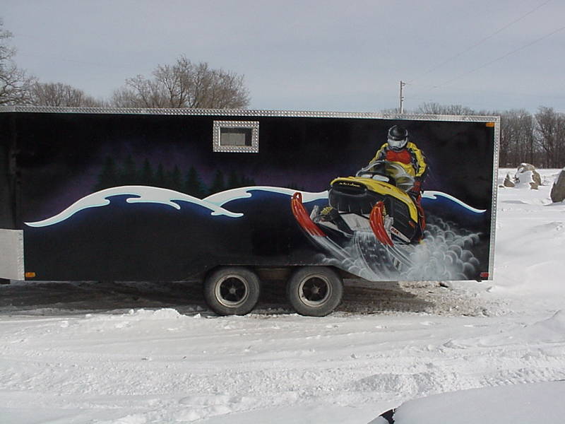 Snowmobile Trailer