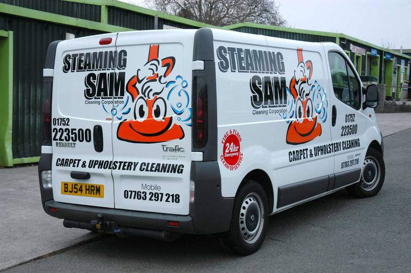 steaming sam uk van