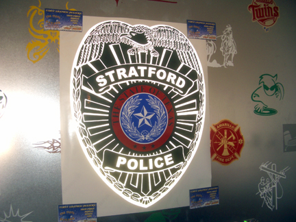 Stratford Police Badge