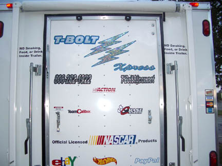 T-Bolt Xpress Nascar Trailer