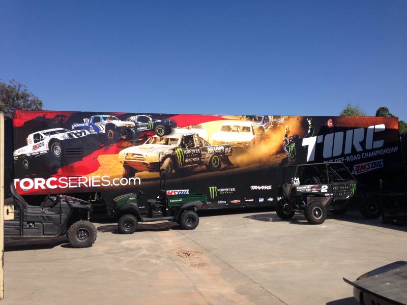 Torc Racing Trailer