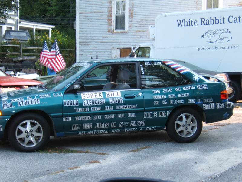 UGLY CAR LETTERING