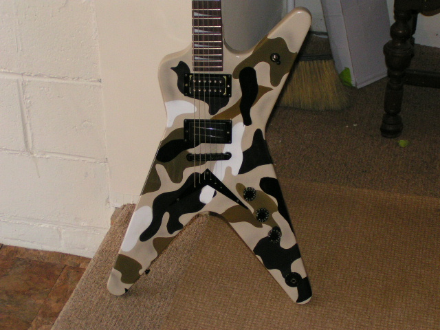 Urban Camo Guitar