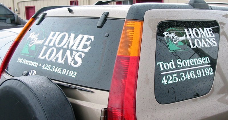 Vehicle lettering