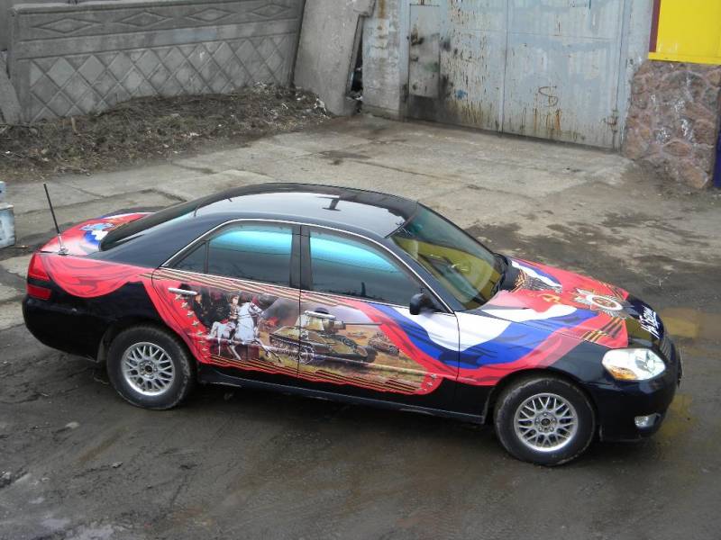 Victory Day car wrapes_3