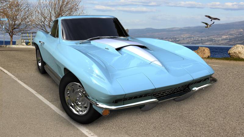 Vintage 427 Vette