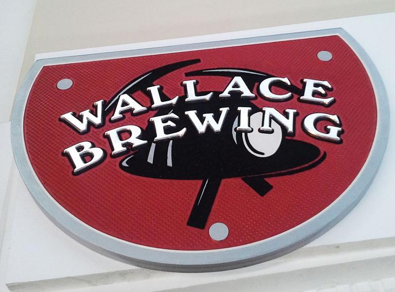 wallace brewing
Routed Painted HDU with black smalts
