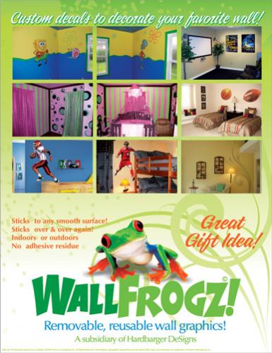 WallFrogz POP AD NEW