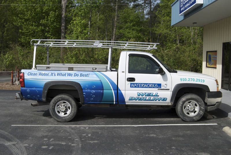 Water Works Vehicle Wrap