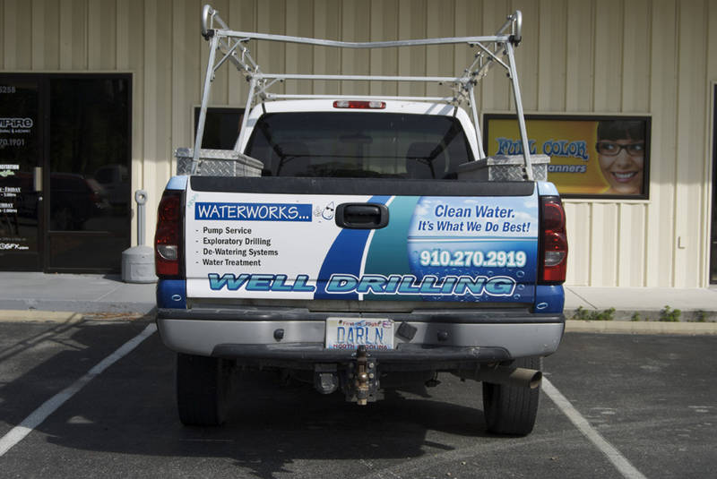 Water Works Vehicle Wrap