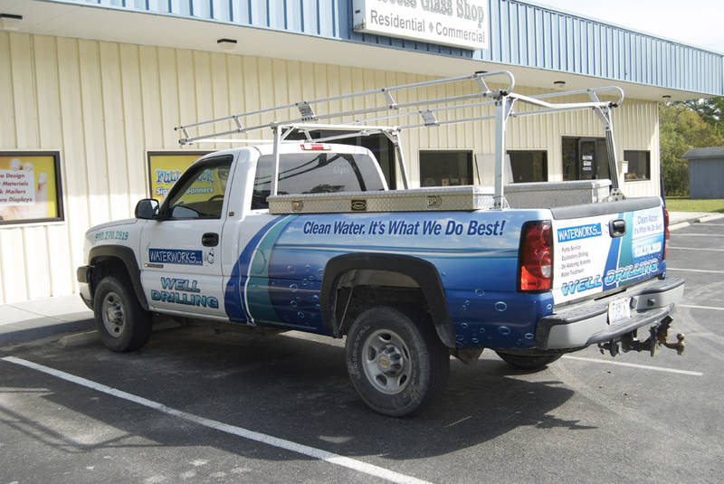 Water Works Vehicle Wrap