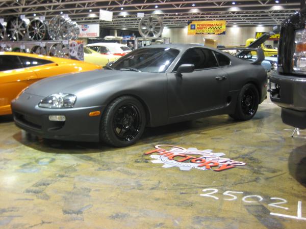 White supra flat black wrap.