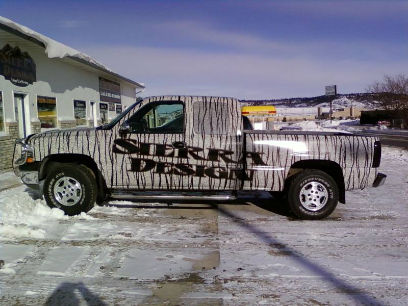 White Tiger Work Truck